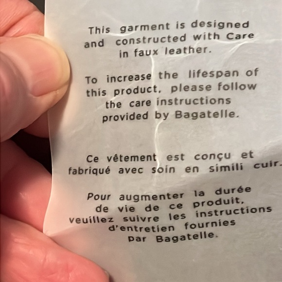 NWT Bagatelle Faux Leather Mini - Picture 8 of 10